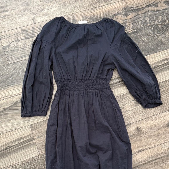 Patrons of Peace Deep Blue Long Sleeve Dress - Picture 6 of 6